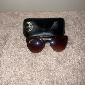 Ray-Ban Brown Sunglasses with Black Case